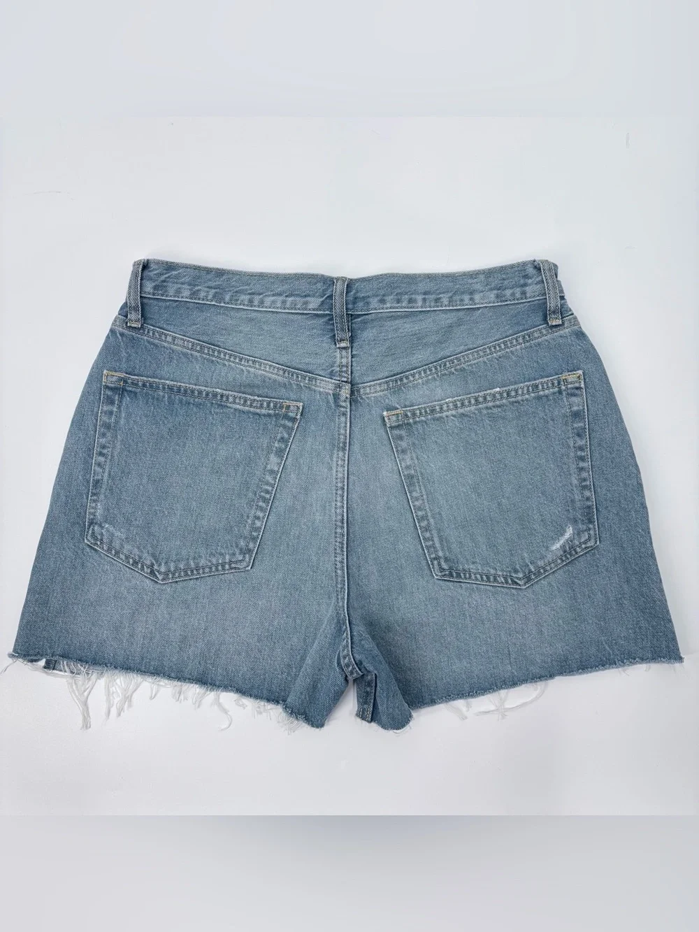 ÉTICA Fern High Rise Denim Shorts